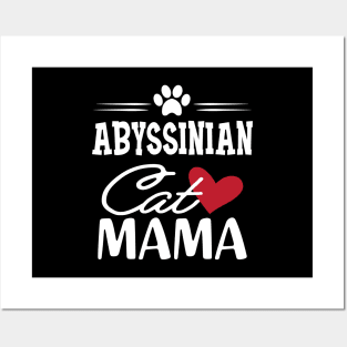 Abyssinian Cat Mama Posters and Art